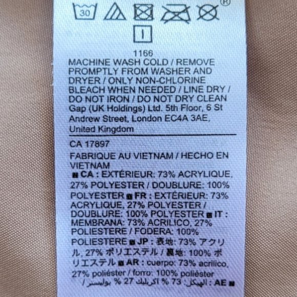 Gap Girl's Teddy Vest Size L - Picture 7 of 7